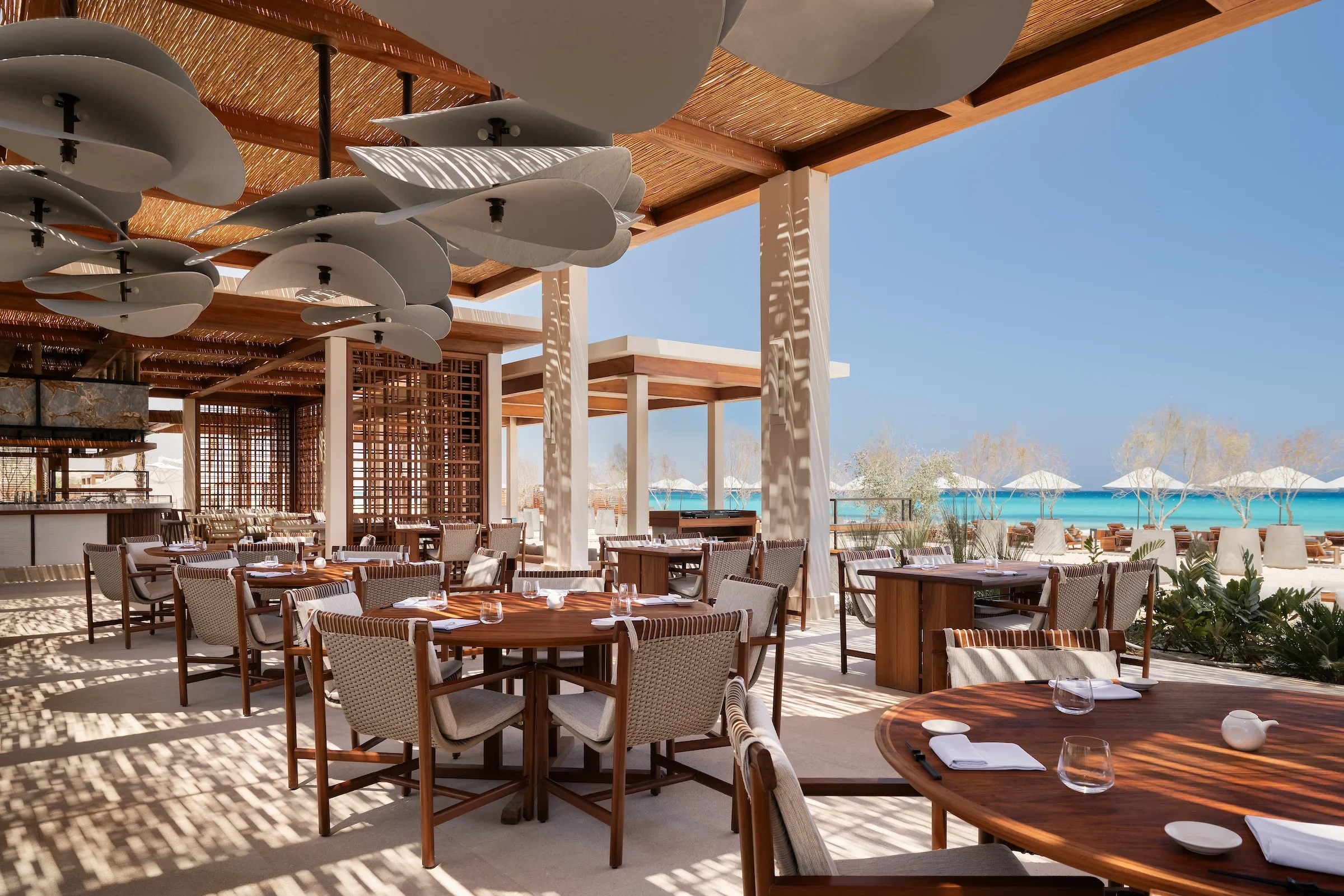 Nobu North Coast Egypt Dining Room Sideview